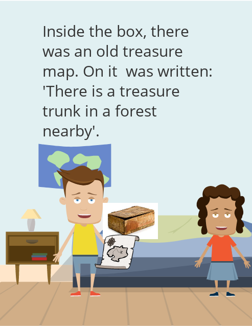 Veja o storybook criado por dois alunos de Teenager 5 pg6