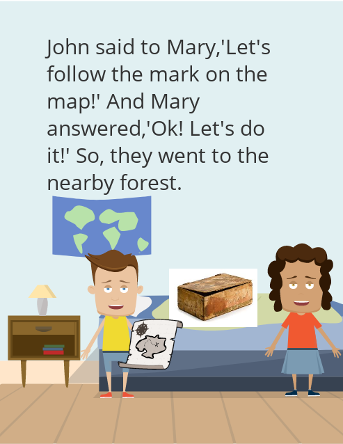 Veja o storybook criado por dois alunos de Teenager 5 pg7