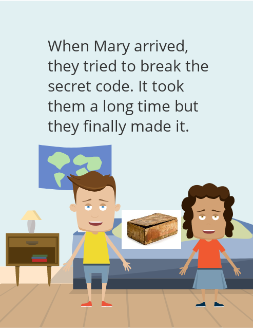 Veja o storybook criado por dois alunos de Teenager 5 pg5